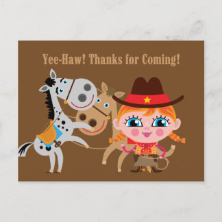 Western Thank You Cards - Invitations, Greeting &amp; Photo Cards | Zazzle