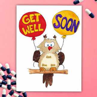 Funny Get Well Soon Cards - Greeting &amp; Photo Cards | Zazzle