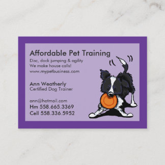 Dog Training Business Cards & Templates | Zazzle