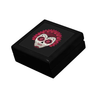 Sugar Skull Gift Boxes & Keepsake Boxes | Zazzle