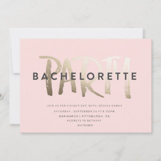 Leopard Bachelorette Party Invitations & Announcements | Zazzle
