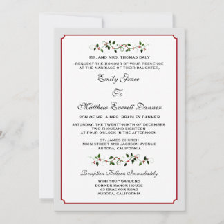 Church Wedding Invitation Card 5