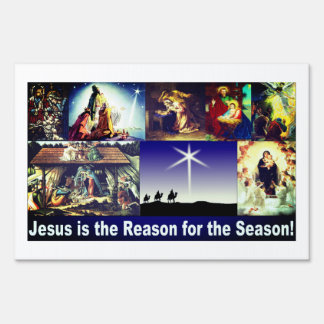 Christmas Yard &amp; Lawn Signs | Zazzle