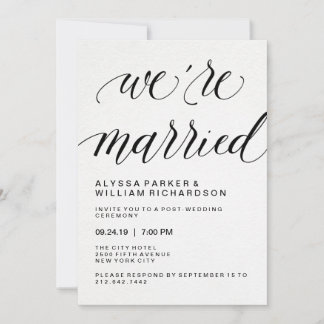 After The Wedding Party Invitations 10