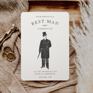 Best Man Invitations & Announcements | Zazzle