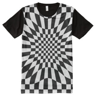 Black And White Checkered T-Shirts & Shirt Designs | Zazzle