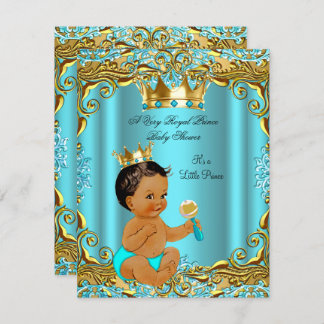 African American Baby Shower Invitations Boy 10