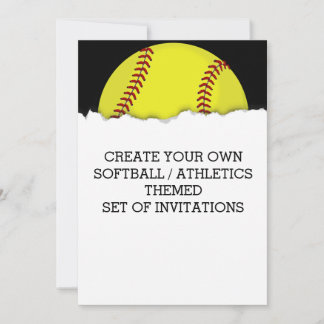 Softball Cards | Zazzle