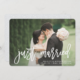 Just Married Wedding Invitations 9