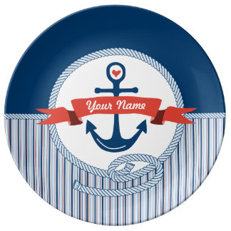 Red White And Blue Plates | Zazzle