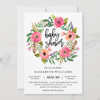 Summer Baby Shower Invitations 2