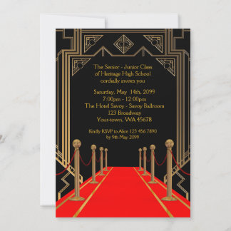 prom night invitations invitation announcements 5x7 cards
