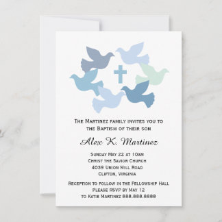 Baby Dedication Invitations & Announcements | Zazzle