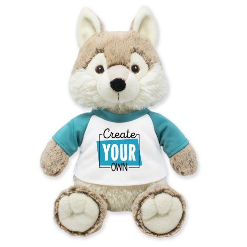 Soft and Adorable Plush Coyote Stuffed Animal