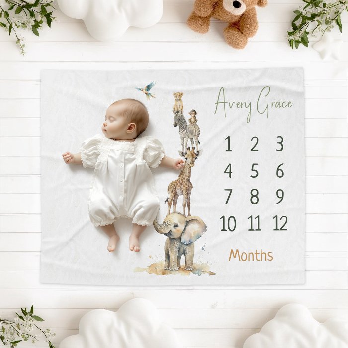 A nursery blanket