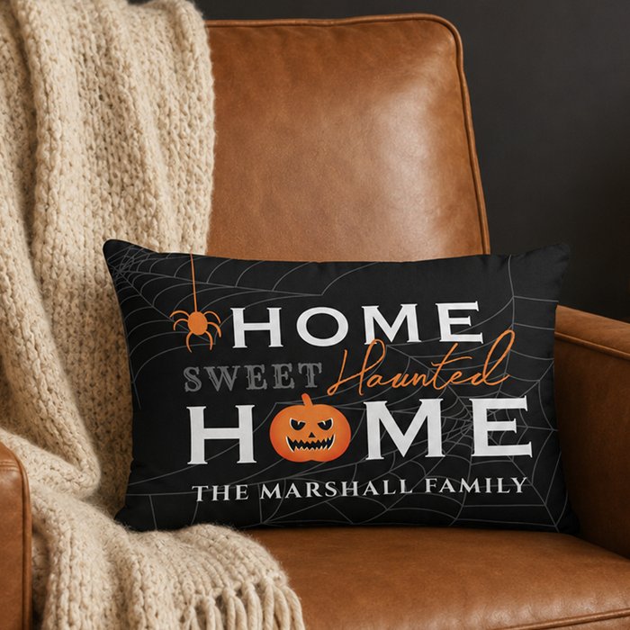 A Halloween pillow