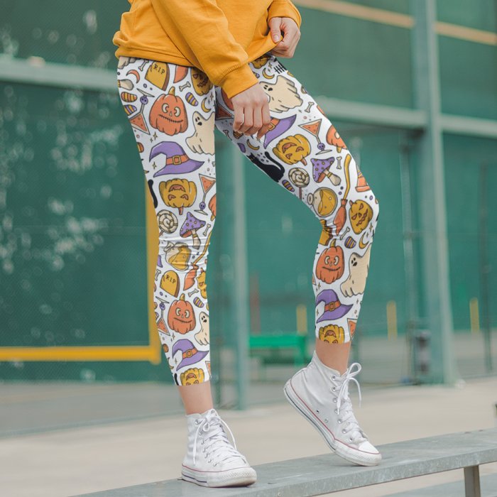 A pair of leggings
