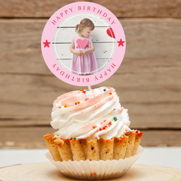 A birthday sticker