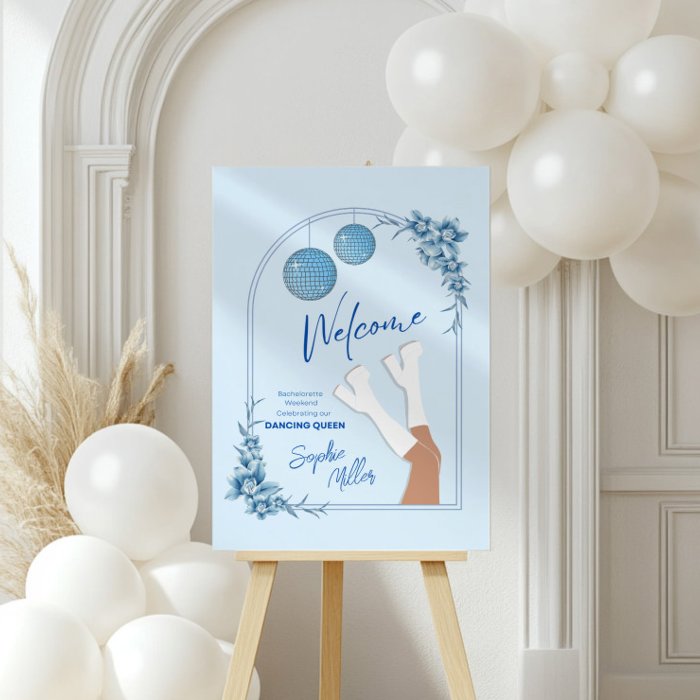 A party sign