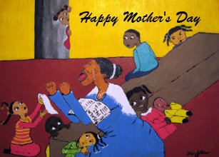 Mothers Day Card Praying Mother Grandmother Aunt