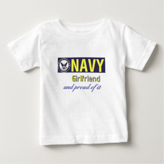 Navy Girlfriend T-Shirts & Shirt Designs | Zazzle