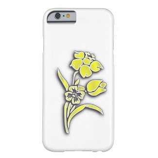 Yellow Daffodil Barely There iPhone 6 Case