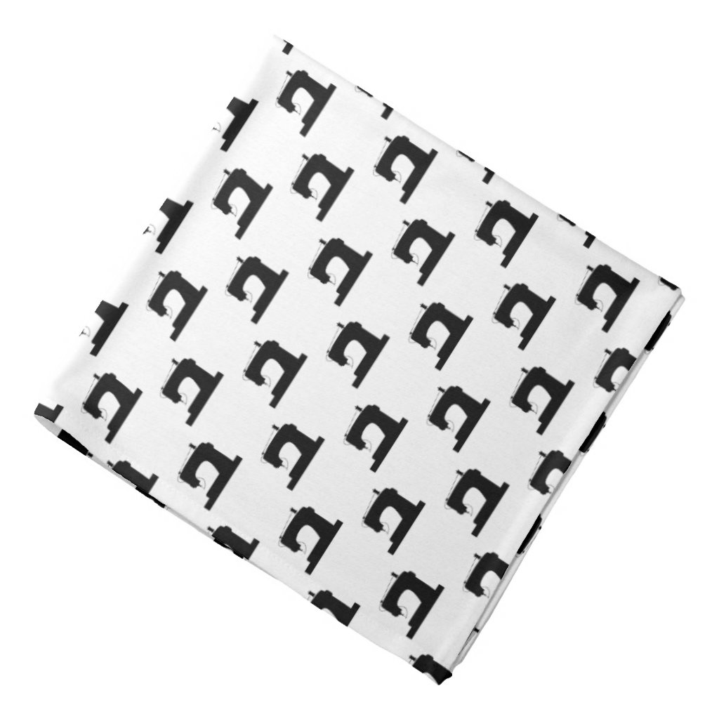 Sewing machine bandana (any color)