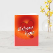 Welcome Home Love Card (Yellow Flower)