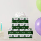 20th Emerald Green Anniversary | DIY Text Wrapping Paper | Zazzle