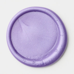 Wax Seals - 1" Diameter Sticker, Color:Paisley Purple