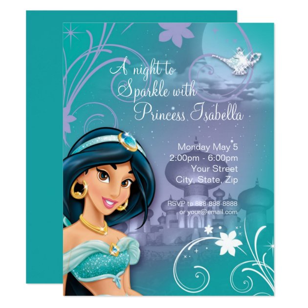 Jasmine Birthday Invitation