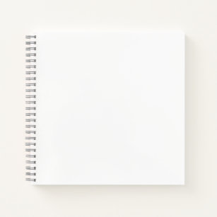Custom 8.5" x 8.5" Spiral Notebook