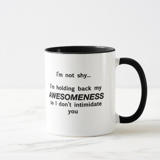 My Awesomeness Mug (Right)