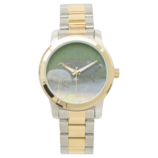 Guinea Fowl Wrist Watches (Front)