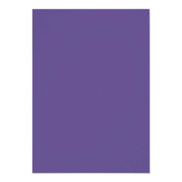 2018 Trendy Ultra Violet Purple Floral Baby Shower Invitation