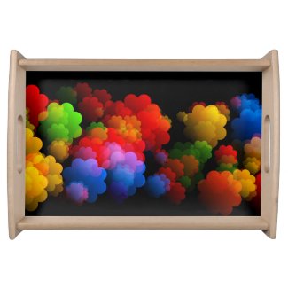 Colorful Cloud Tray