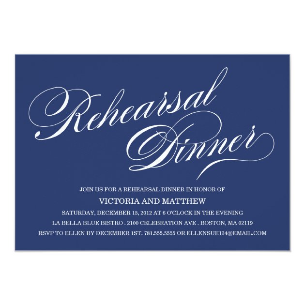 SIDE SCRIPT | REHEARSAL DINNER INVITATION (front side)