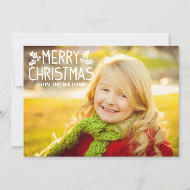 Merry Christmas | Multi-Photo Holiday Card