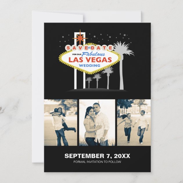 Las Vegas Wedding Save-the-date Save The Date