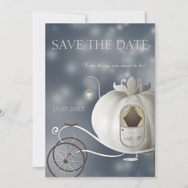 A True Fairy Tale Wedding Save the Date
