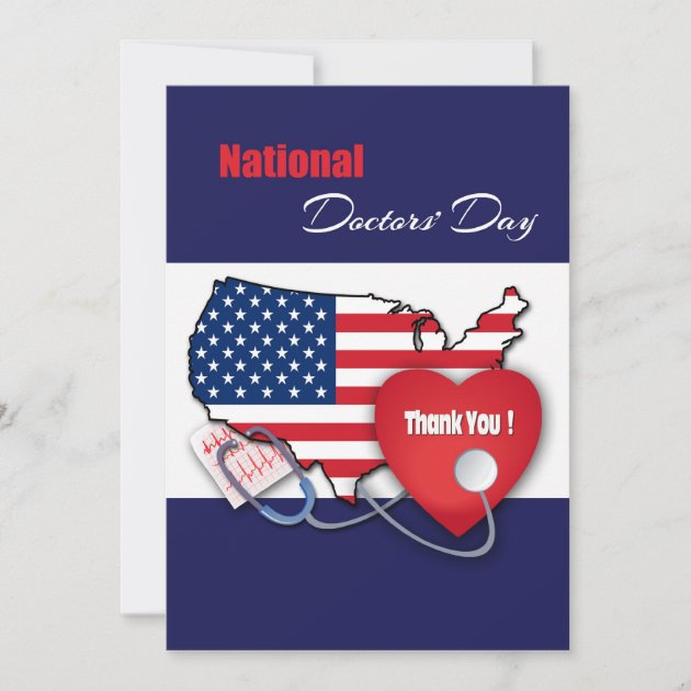 Happy Doctors' Day Customizable Greeting Cards