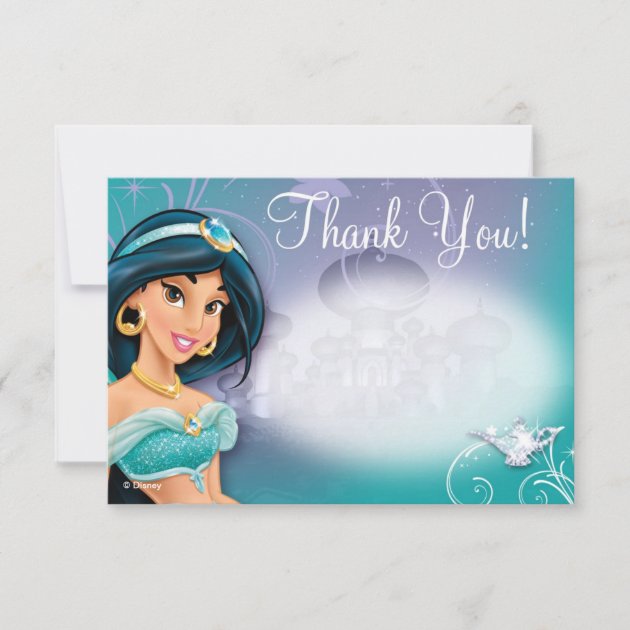 Jasmine Thank You Cards (front side)