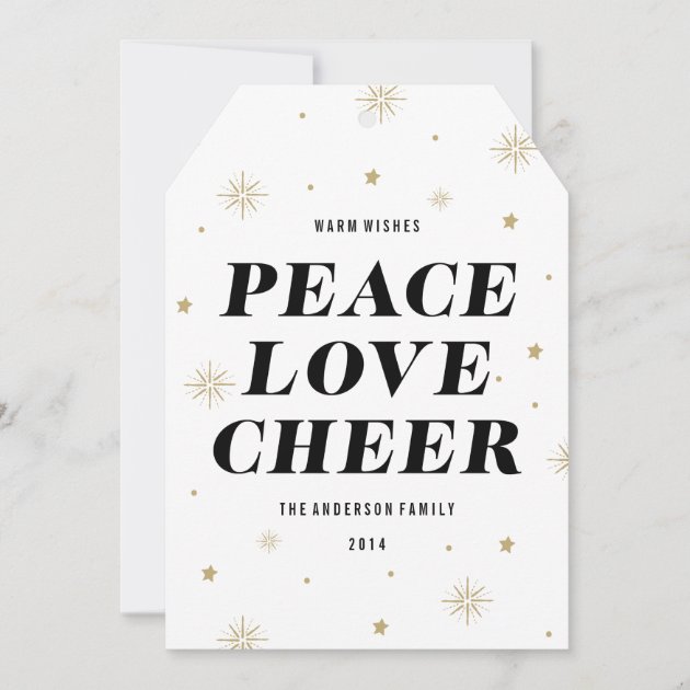 Love & Cheer | Holiday Photo Card