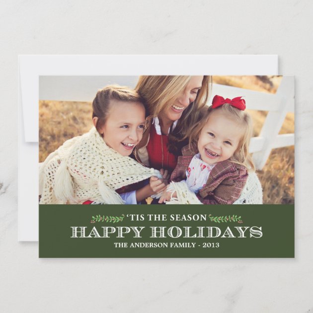 'TIS THE SEASON CLASSIC | HOLIDAY PHOTO CARD