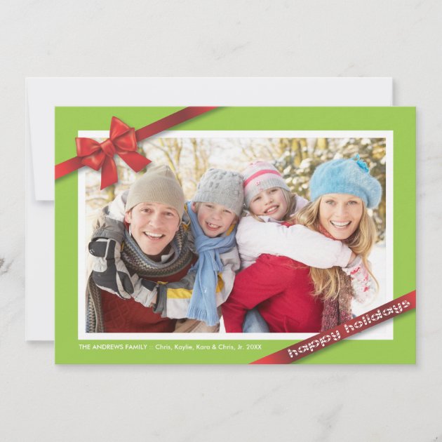 Family Holiday :: Holiday Photo Card
