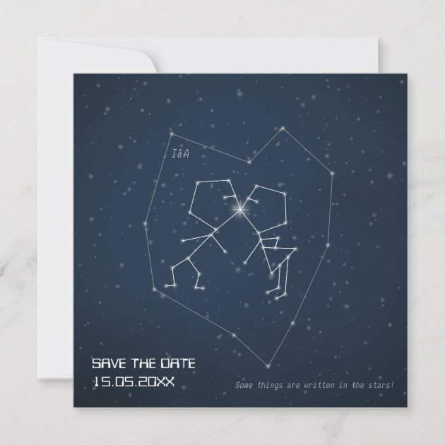 Love Constellation  - Wedding Save the Date