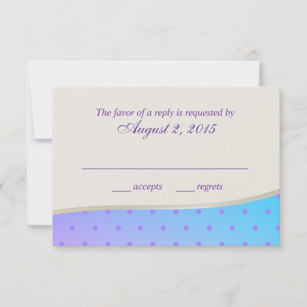 Cotton Candy Sweet RSVP