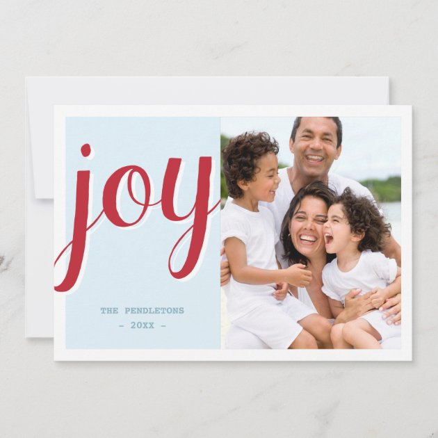 Bold Joy | Holiday Photo Card