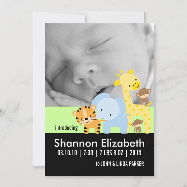 Baby Birth Announcement Photo Cards