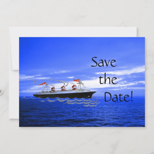 Destination Wedding Cruise | Save the Date Ship